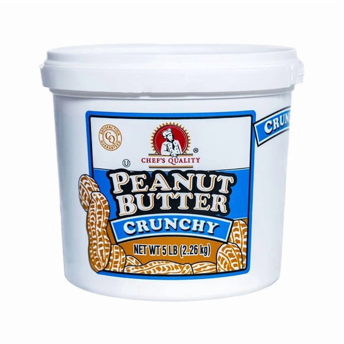 Chef's Quality Crunchy Peanut Butter 5 lb