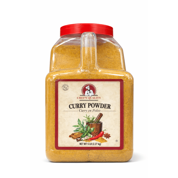 Chefs Quality Curry Powder 5 lb Aromatic Spice Blend for Cooking & Seasoning