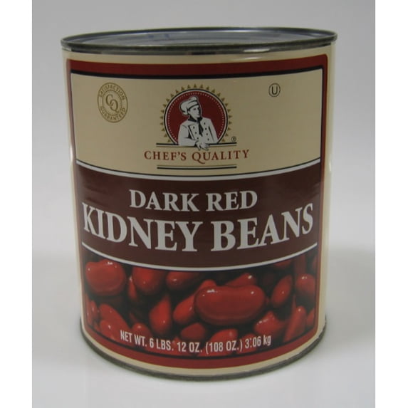 Chef's Quality Dark Red Kidney Beans #10 Cans