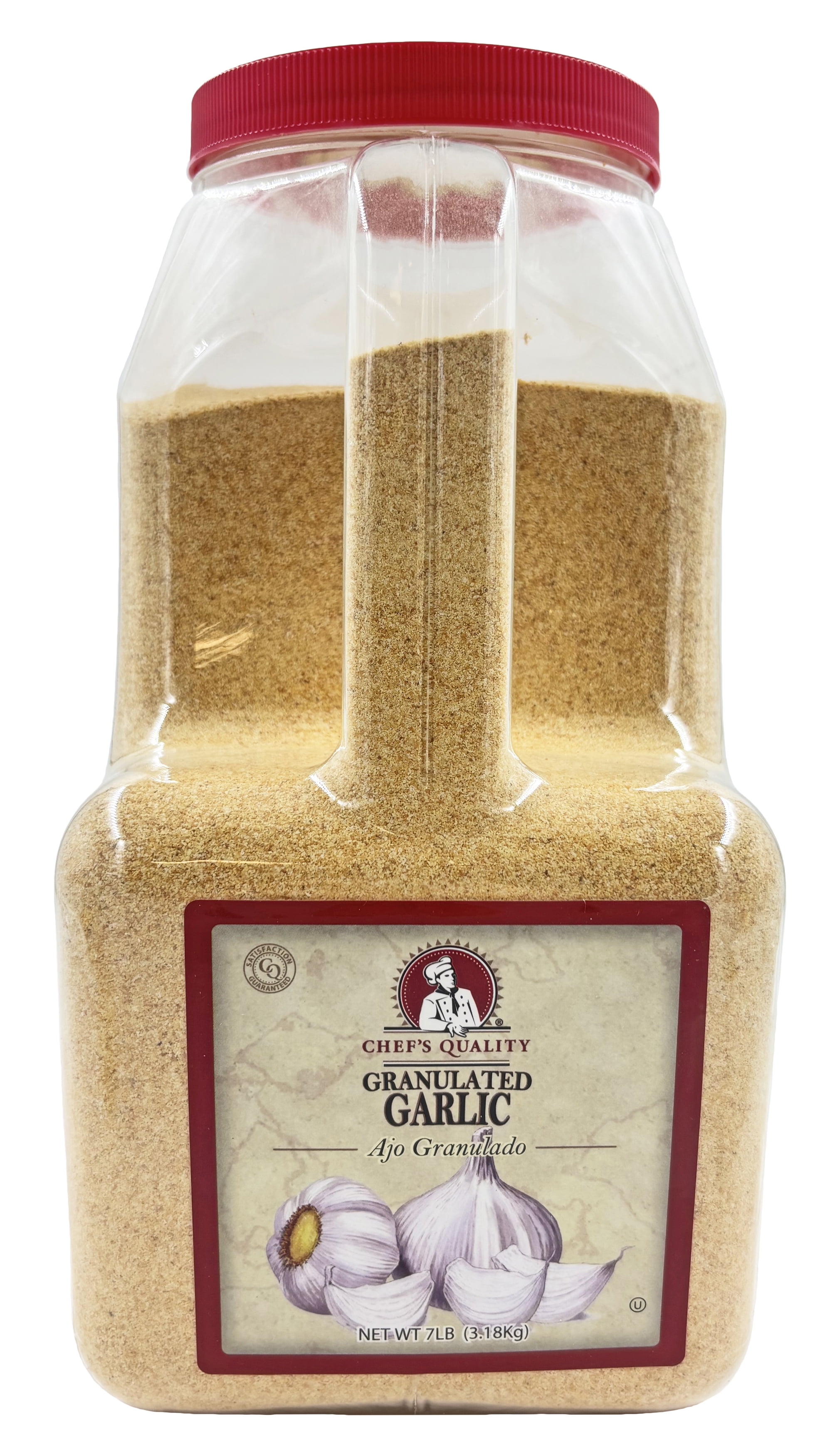 Chef's Quality Granulated Garlic | Kosher | 7 lb.