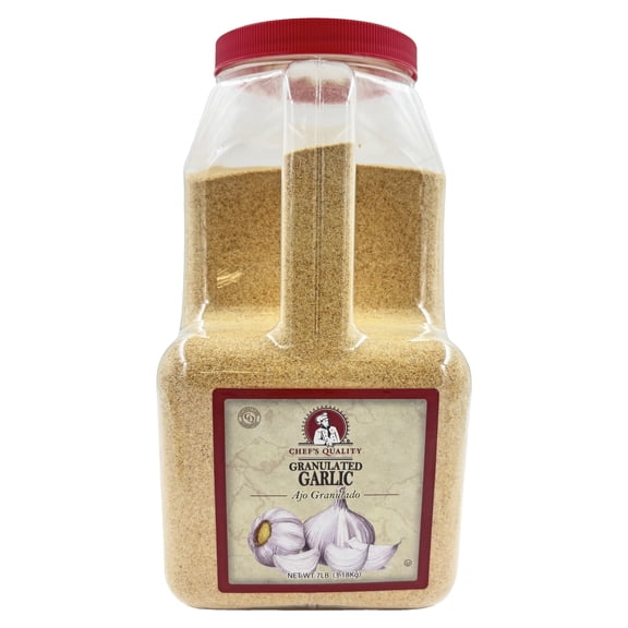 Chef's Quality Granulated Garlic | Kosher | 7 lb.