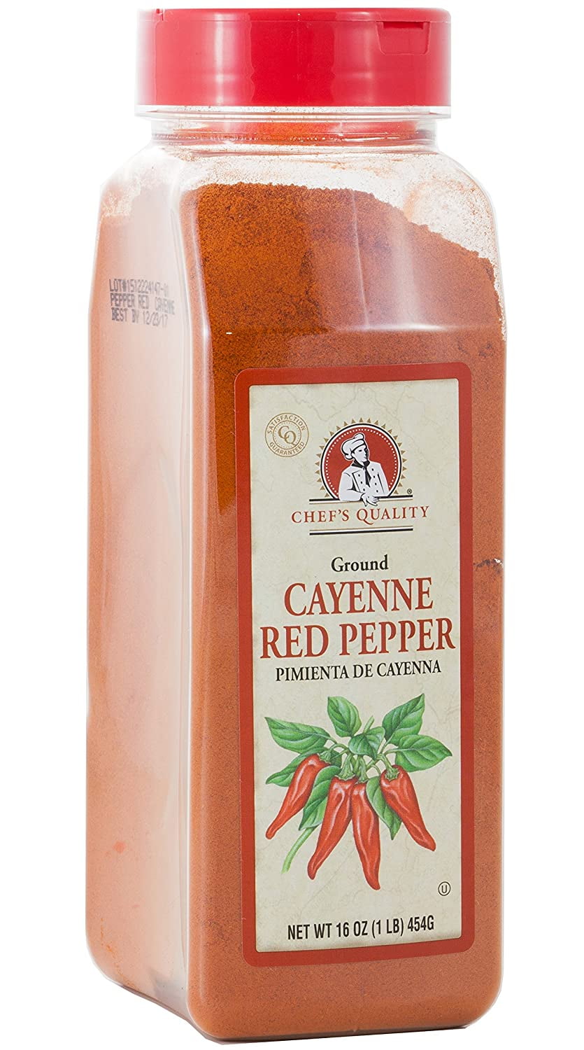 Chef's Quality Ground Cayenne Red Pepper 16oz