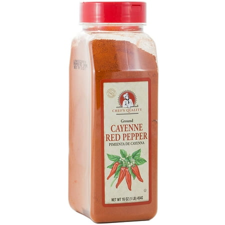 Chef's Quality Ground Cayenne Red Pepper 16oz