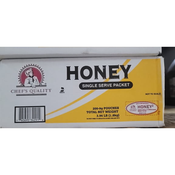 Chef's Quality Honey single serve-200 packets