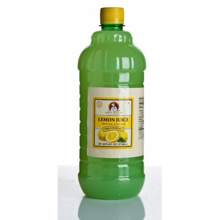 Chef's Quality Lemon Juice, 32 fl oz bottle