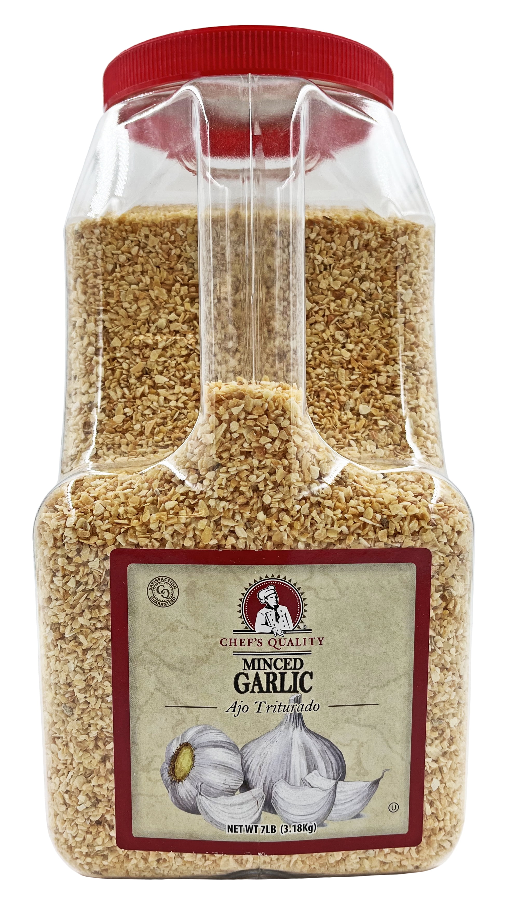 Chef's Quality Minced Garlic | Kosher | 7 lb.
