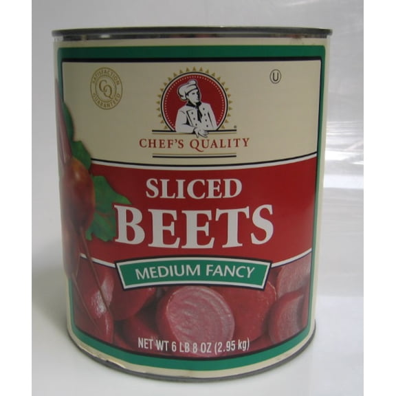 Chef's Quality Sliced Beets #10 Cans