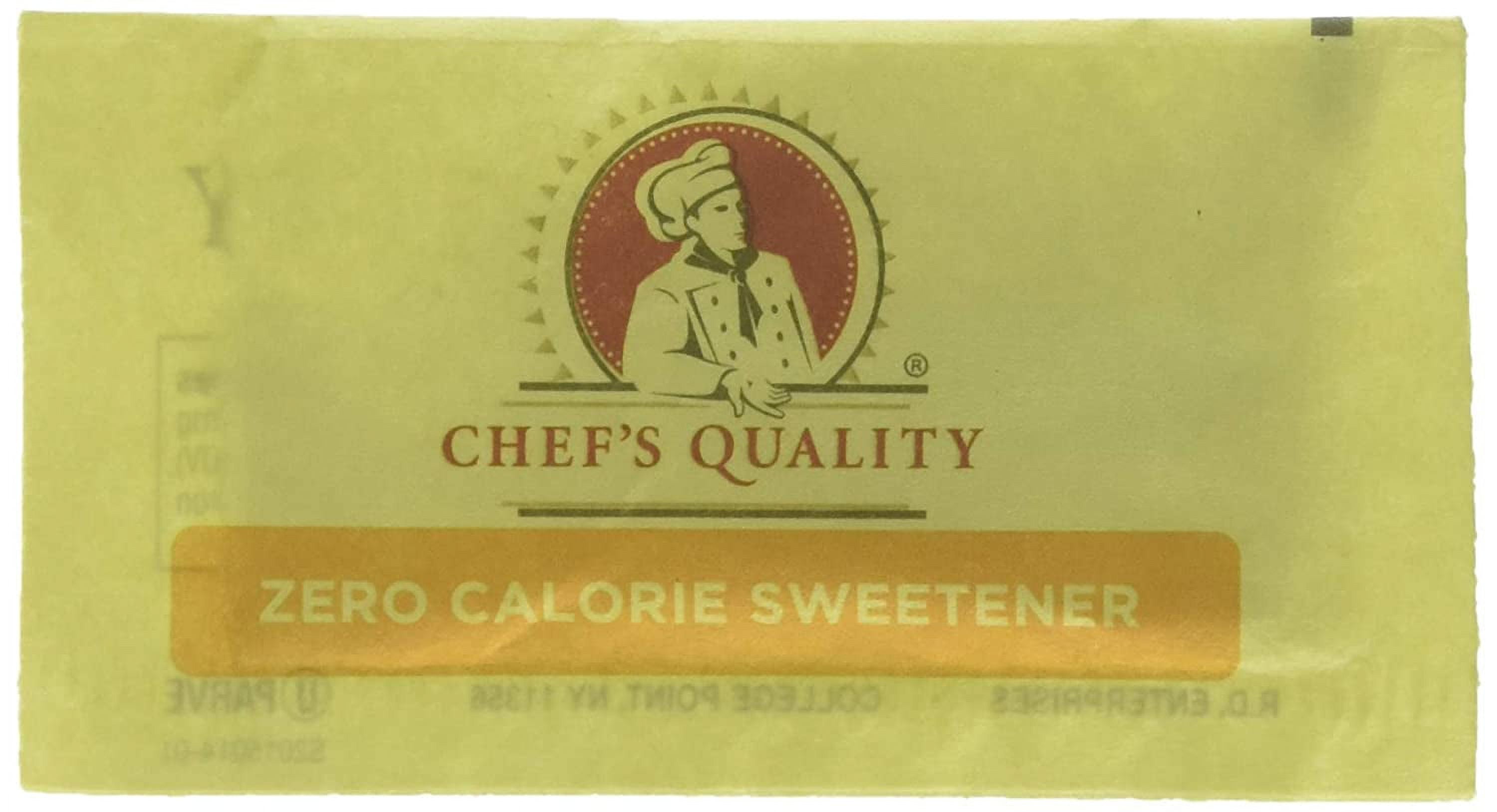 Chef's Quality Sucralose Sugar Substitute Packets 1 Gr (1000 Pack