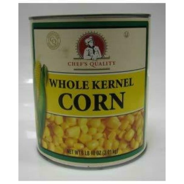Chef's Quality Whole Kernel Corn 6lbs Can - Walmart Business Supplies