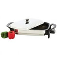 thumbnail image 1 of Chef's Secret Precise Heat? 16" Rectangular Non-Stick T304 Stainless Steel Electric Skillet, 1 of 1
