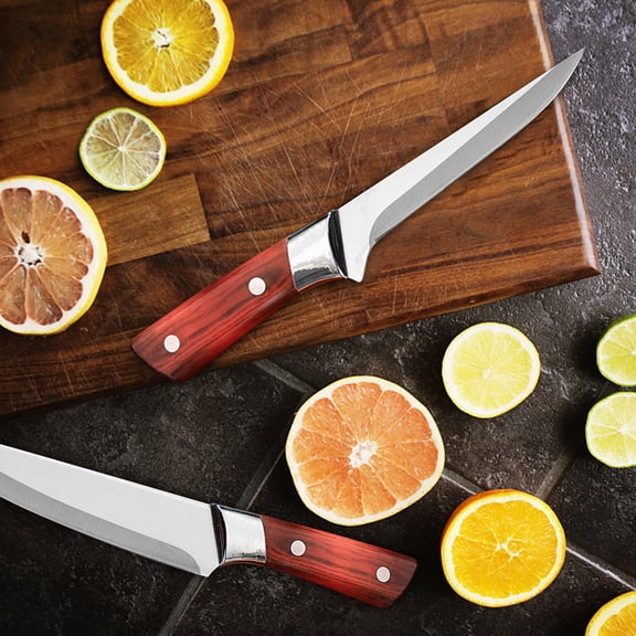 Chef's Tool Cattle And Sheep Segmentation Tool For Killing Pigs Removal Tool Meat Cutting Tool Razor-Sharp & Flexible Blade Ergonomic Pakkawood Handle Professional Quality for Home & Kitchen