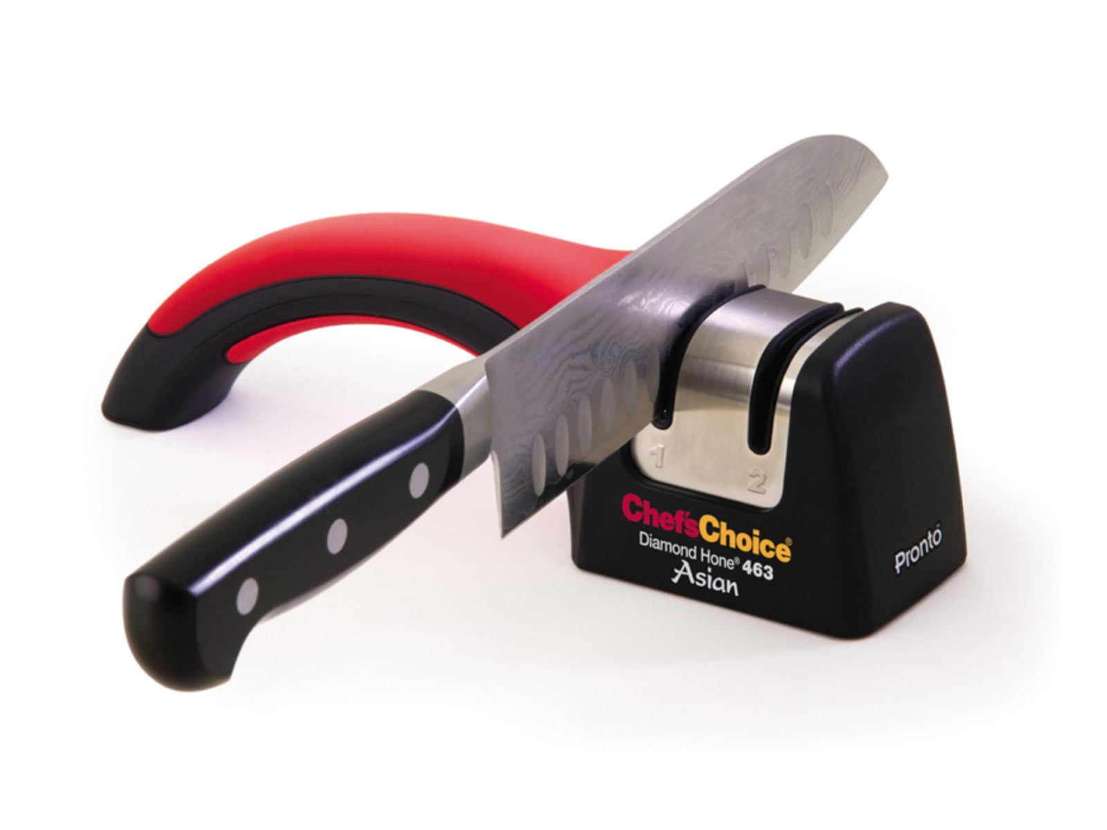 Chef'sChoice Pronto Diamond Hone Manual Sharpener for Santoku/Asian Knives