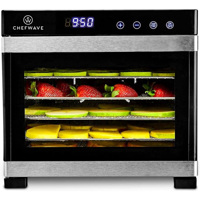ChefWave Commercial Countertop Electric Food Dehydrator Digital