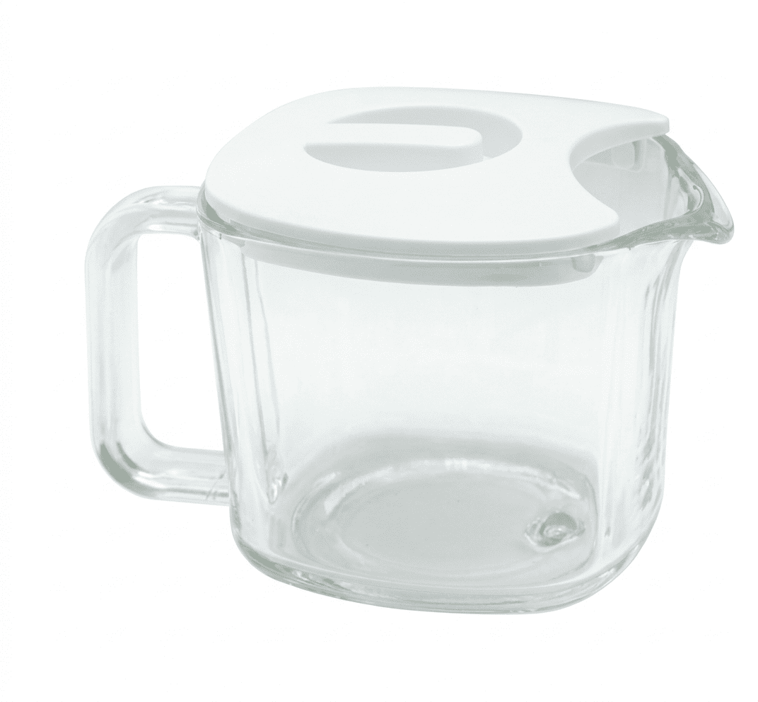 ChefWave Glass Pitcher with Lid for the ChefWave Milkmade Non-Dairy Milk Maker