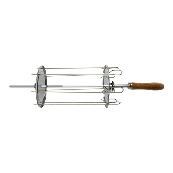 ChefWave Sosaku Indoor Grill Kebab Set (Includes 7 skewers and 2 round plates)