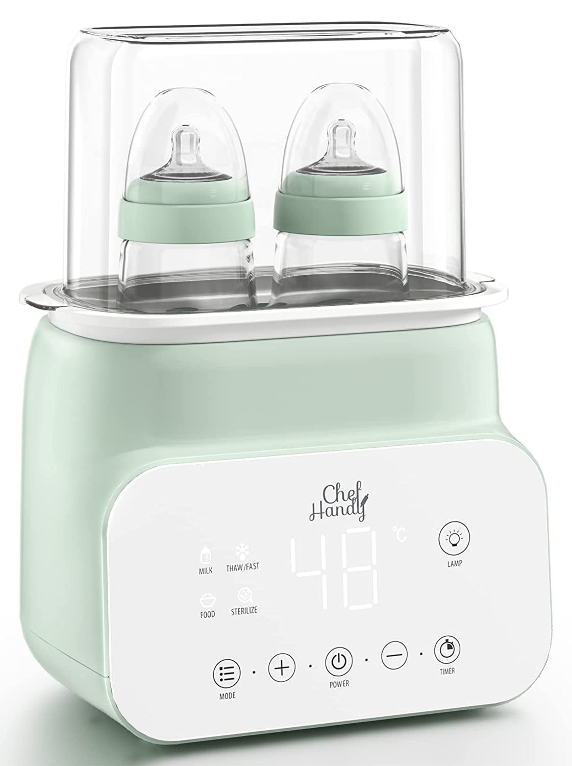 Chefhandy Baby Bottle Warmer, 7 in 1 Fast Bottle Warmer for Breastmilk