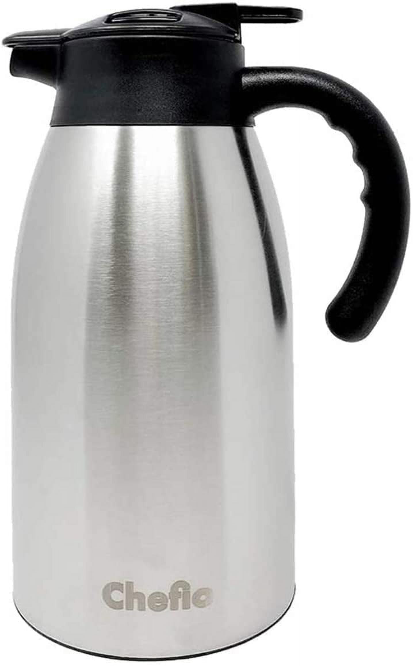 2300ML Stainless Steel Thermal Coffee Carafe Double Wall Insulated