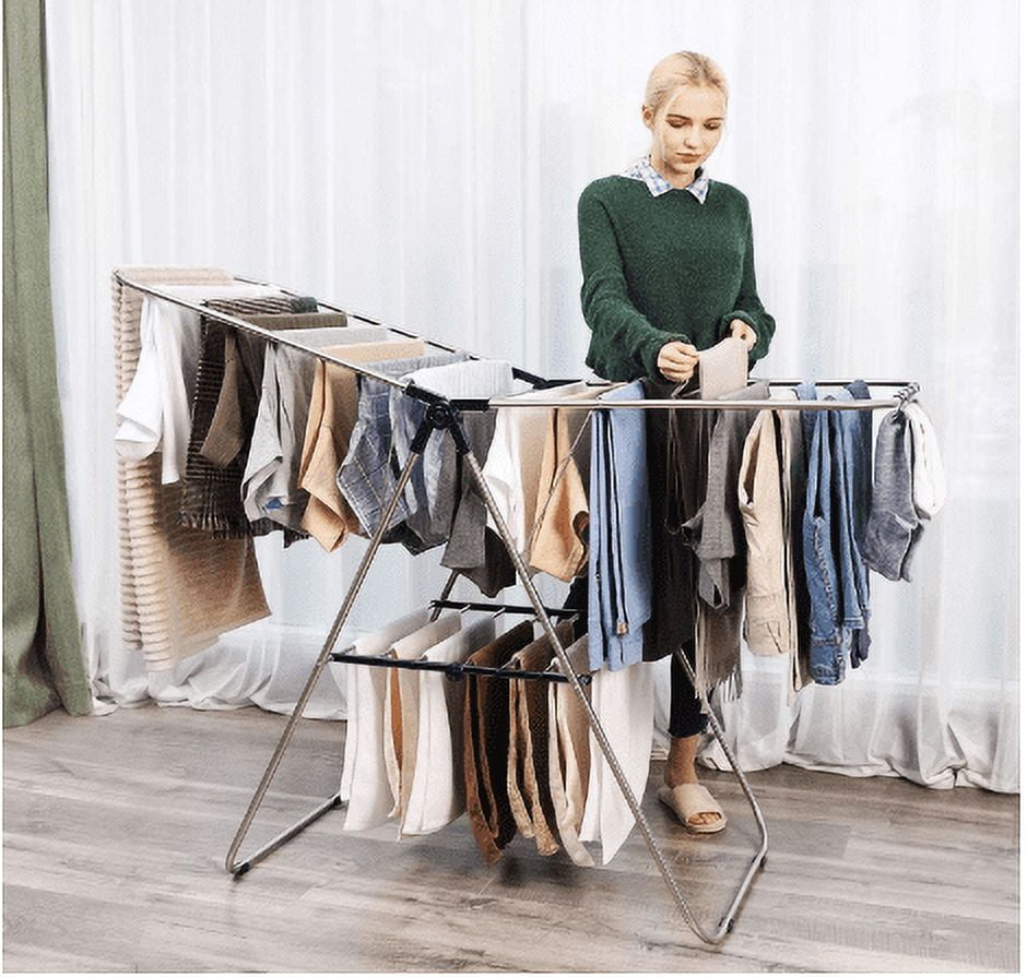 Magic Rack Pro - Foldable Space-Saving Clothes Drying