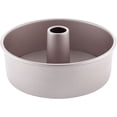 thumbnail image 1 of CHEFMADE 8 inch Angel Food Cake Pan, Non-Stick with Removable Bottom Chiffon Tube Pan, Dishwasher Safe for Oven Baking (Champagne Gold), 1 of 7