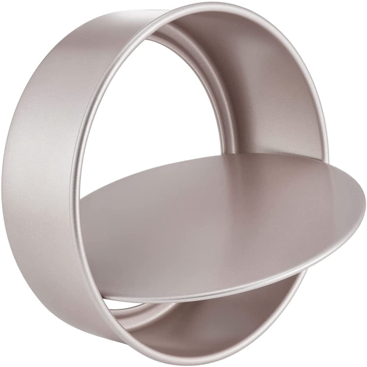 CHEFMADE 8-Inch Round Cake Pan, Non-Stick with Removable Bottom for ...
