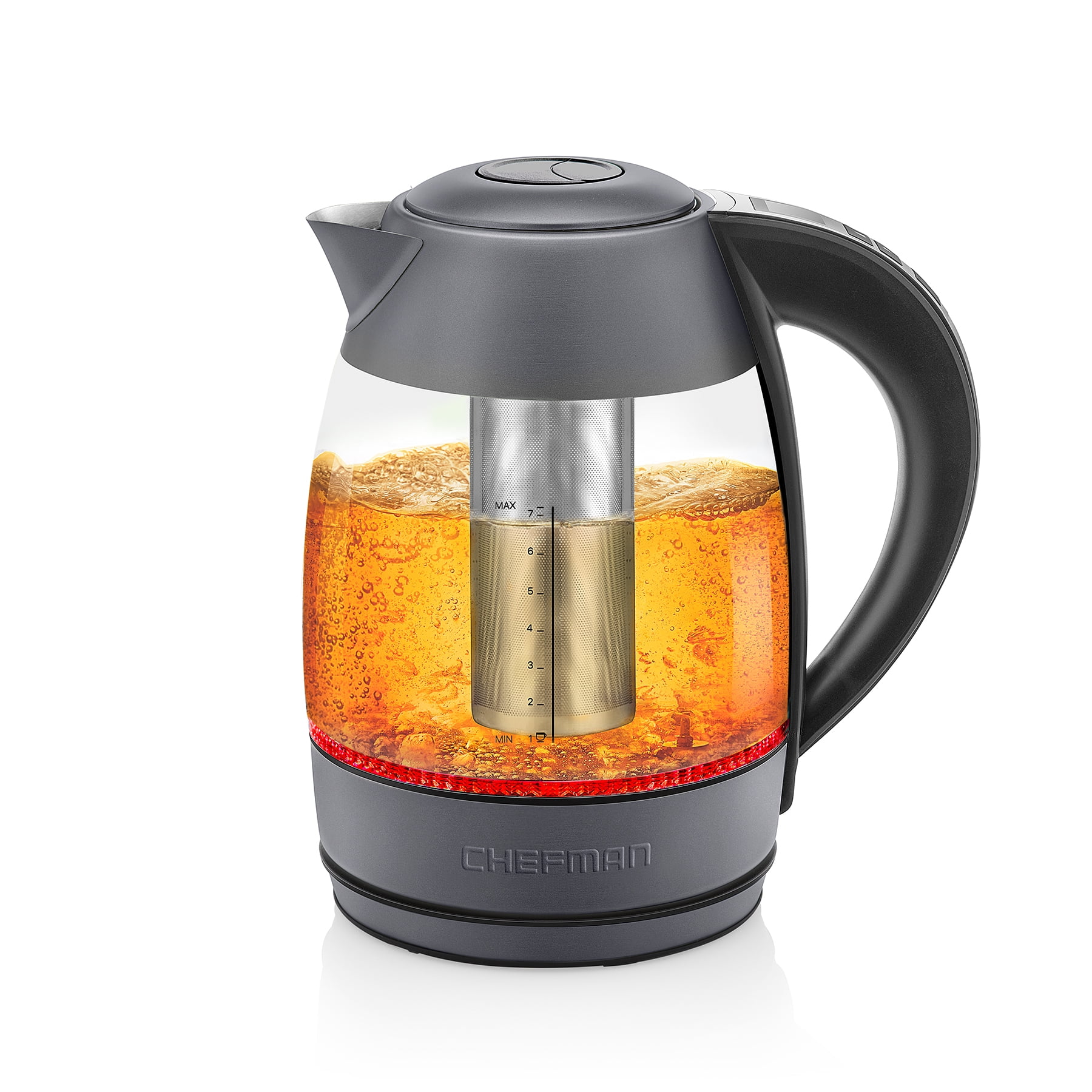 Electric Tea Kettles 1500W for Boiling Water, Longdeem Retro 1.7L