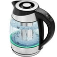 Chefman 1.8L Electric Glass Kettle w/ Temperature Control, Removable