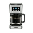 thumbnail image 1 of Open Box Chefman 12-Cup Programmable Digital Coffee Maker w/ Auto Shut Off - Stainless Steel, 1 of 6