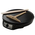 Chefman 12” Electric Crepe Maker & Griddle, NonStick, Includes Batter