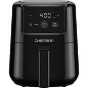 Chefman 2 Qt Compact Air Fryer w/ Digital Display and Shake Reminder - Black