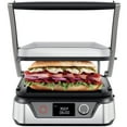 thumbnail image 1 of Chefman 5-in-1 Digital Panini Press Grill w/ Adjustable Temp, Opens Flat - Stainless Steel, 1 of 7