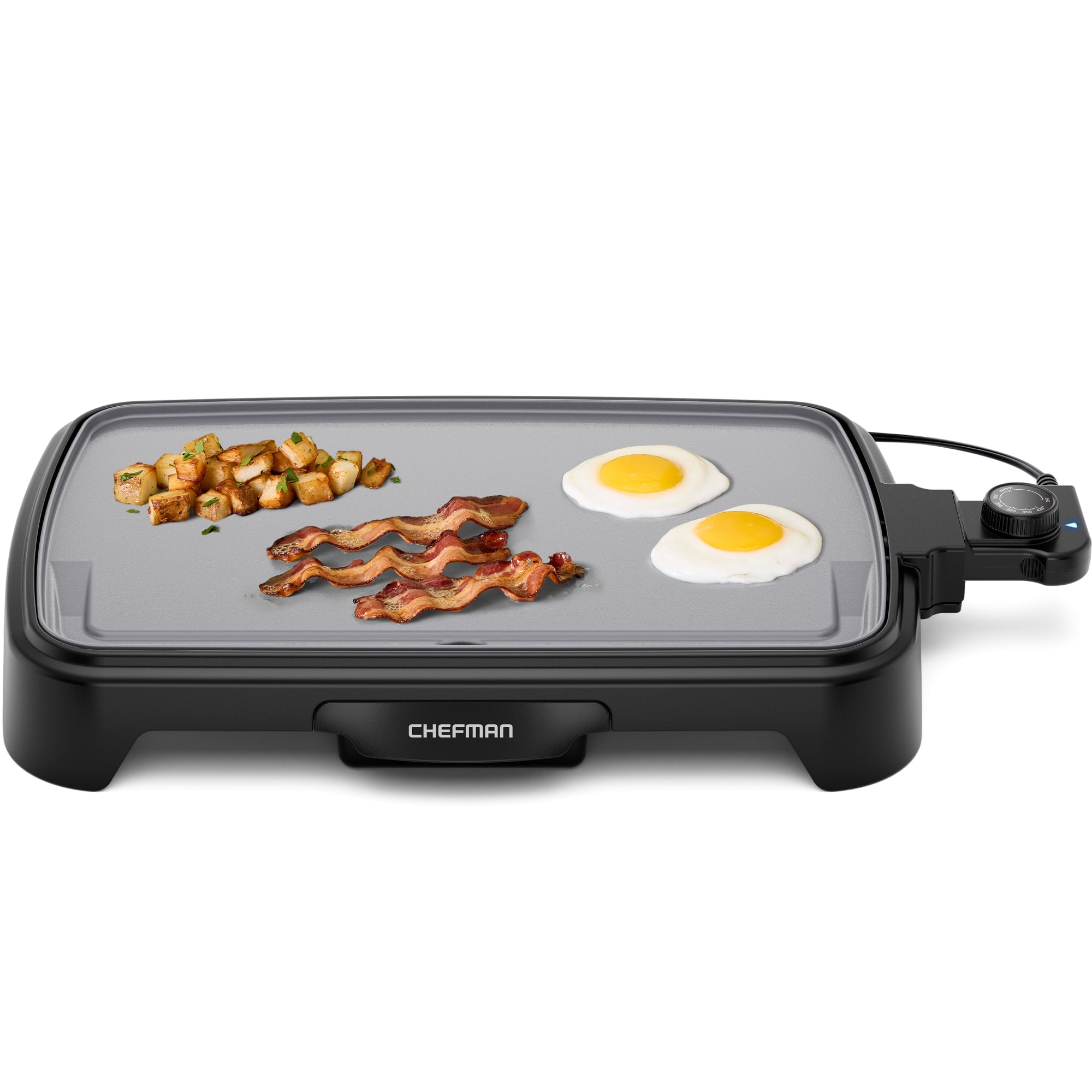 Chefman All-Purpose 10" x 16" Nonstick Griddle, Grey