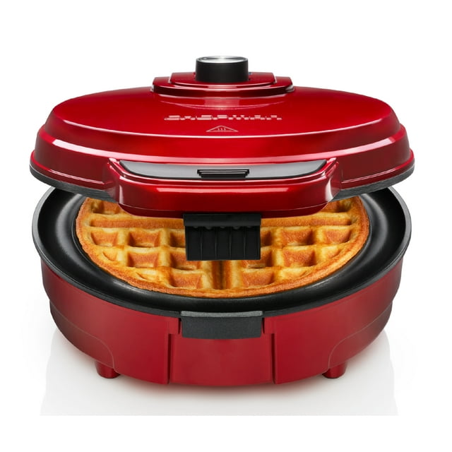 Chefman AntiOverflow Belgian Waffle Maker w/ 7 Shade Settings, Non