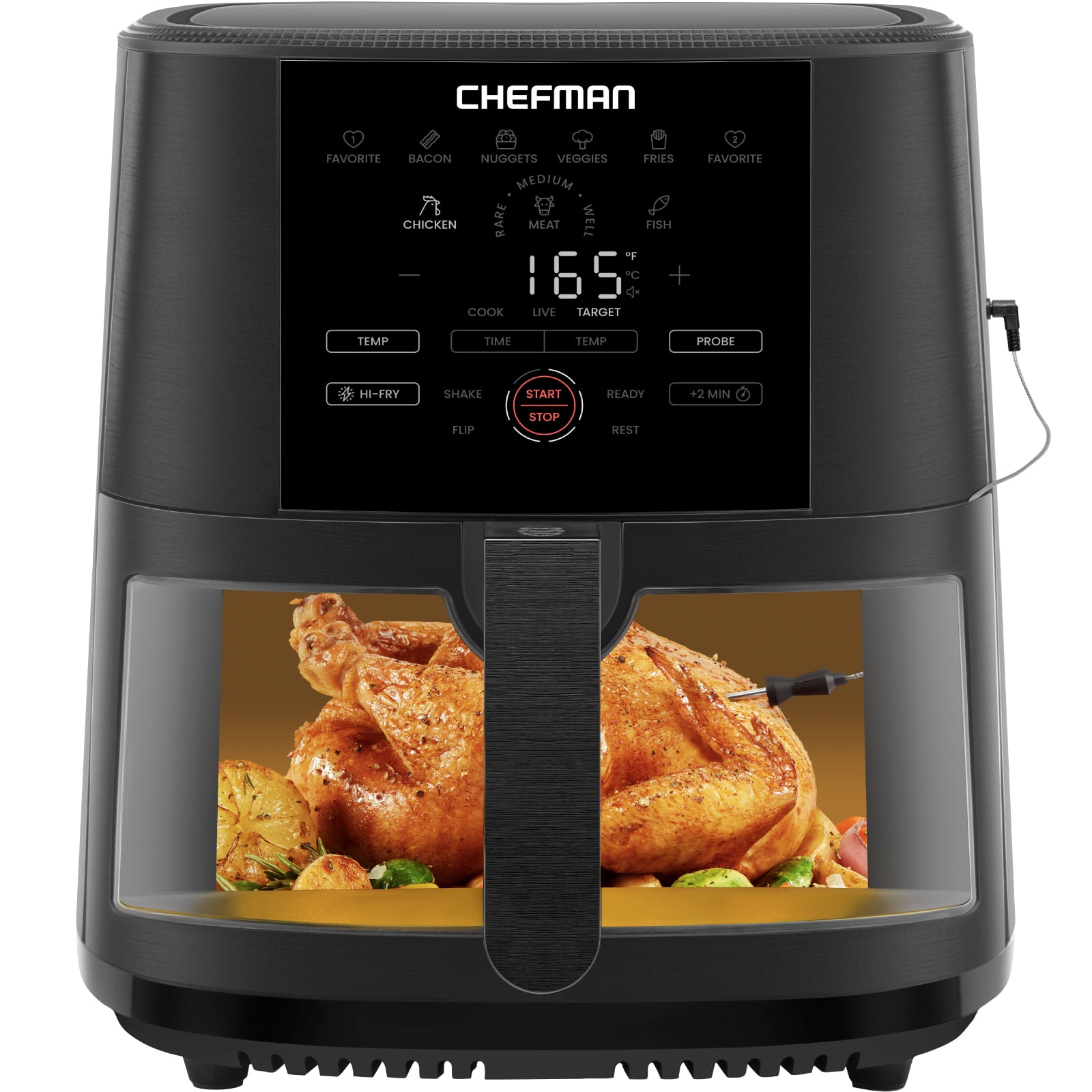 Toast-Air® Touch Air Fryer + Oven, Black – Chefman