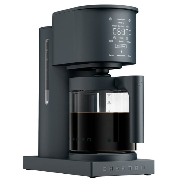 食器 COFFEEMAN Chefman, Coffee Maker, 14-Cup Programmable Drip, Black - Walmart.com
