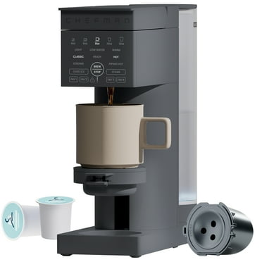 Chefman Caffeinator Single Serve Coffee Maker, 48 oz. Reservoir - Midnight, New