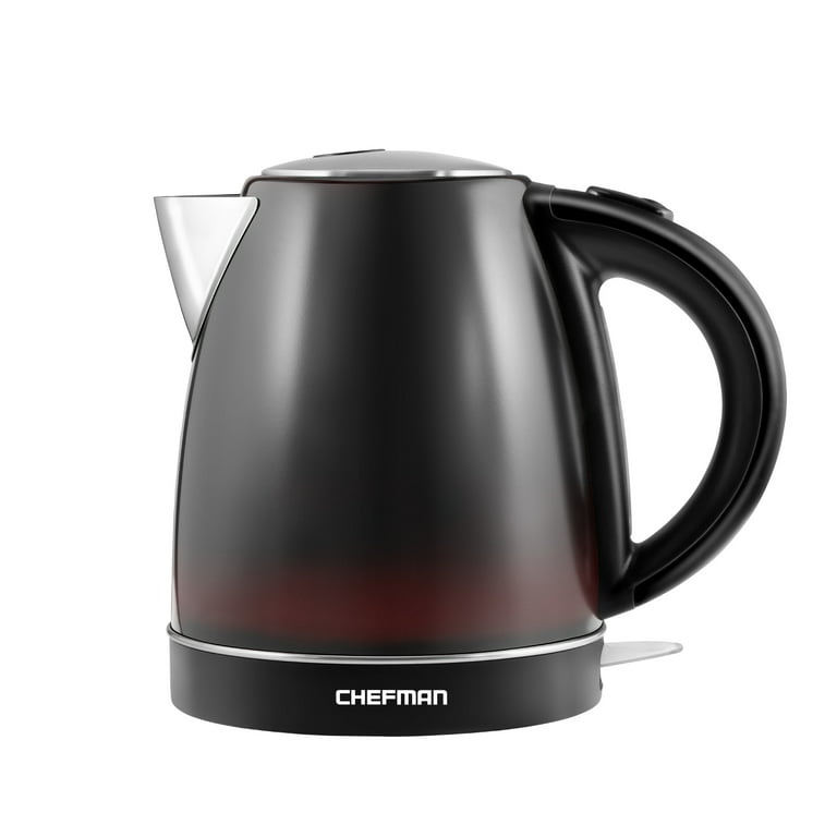 Chefman Color Changing Electric Kettle with Auto Shutoff, Fast Boiling Water  Heater 