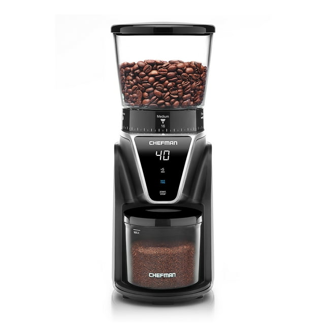 Chefman Electric Conical Burr Coffee Grinder