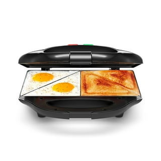 Gecheer Toasted Sandwich Maker Non-stick Grilled Sandwich Panini Maker With  Insulated Handle Hot Sandwich Maker Grilled Cheese Machine 