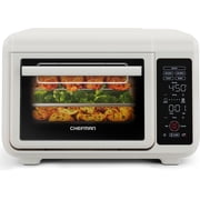 Chefman EasyAir 15 Qt. Toaster Oven Air Fryer, 5 Cooking Functions & 450°F Max Temperature – White