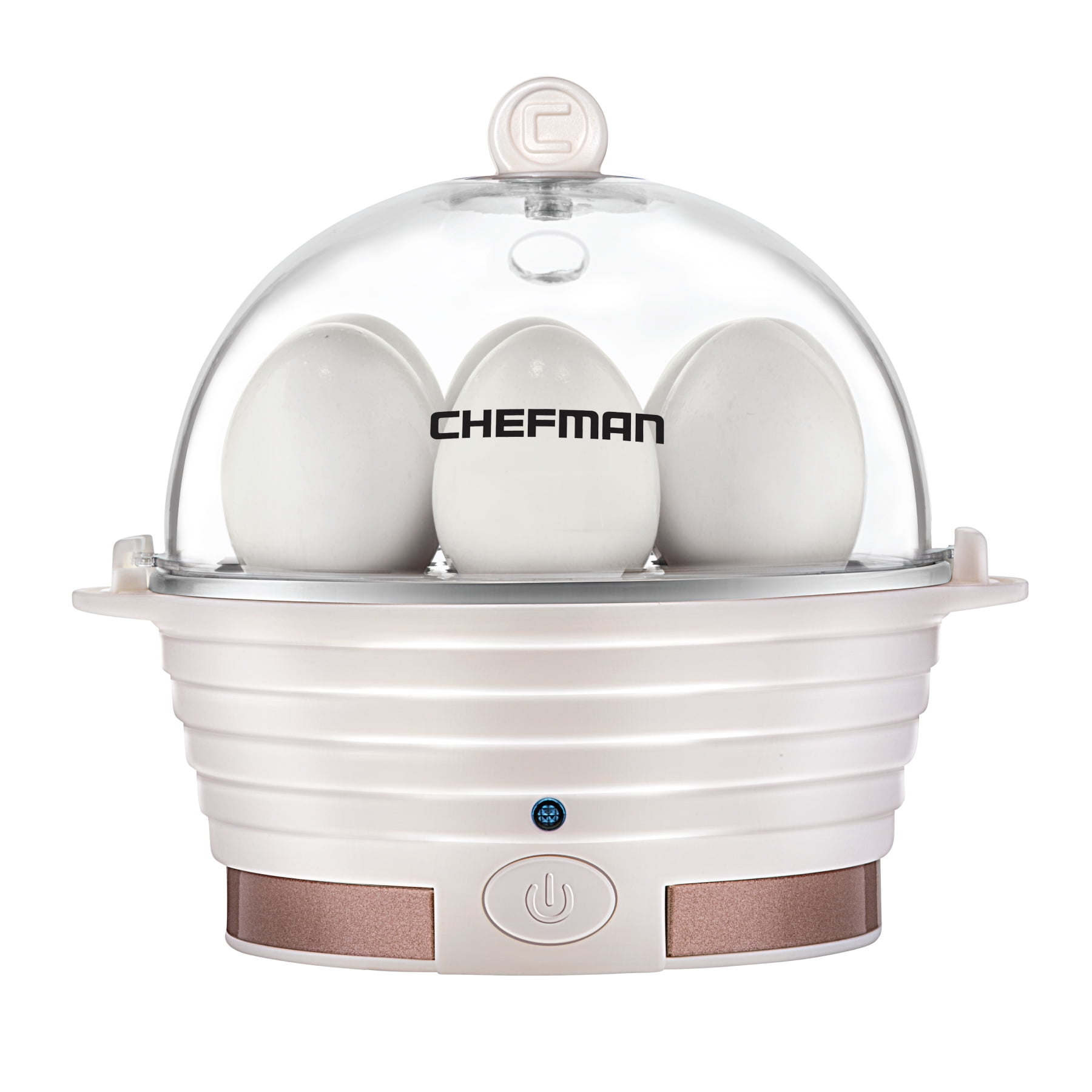 Chefman Electric Egg Cooker Boiler, Quickly Makes 6 Eggs, BPAFree