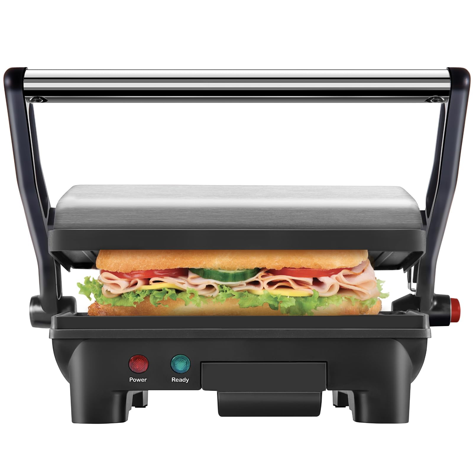 Chefman Electric Panini Press Grill and Gourmet Sandwich Maker w/ Non