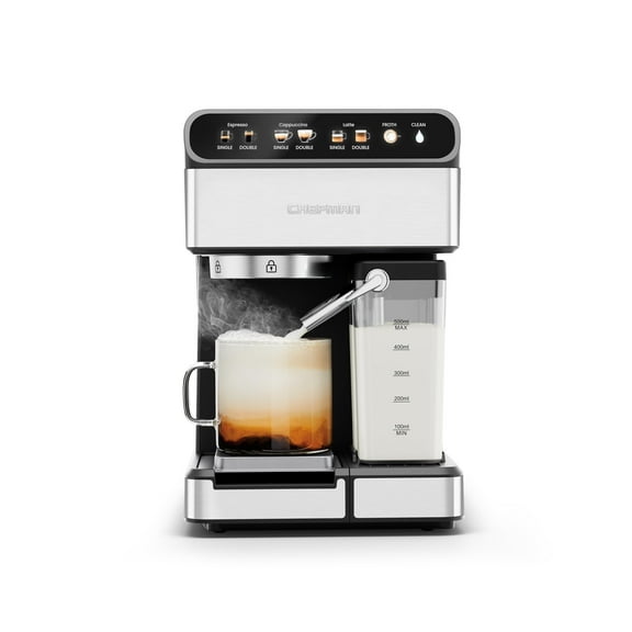 Chefman Espresso Machine with Built-in Milk Frother