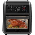 thumbnail interactive-video image 1 of Chefman 12 Qt. Air Fryer 5 Functions w/ Integrated Smart Thermometer, 28 Presets, Black, 1 of 12