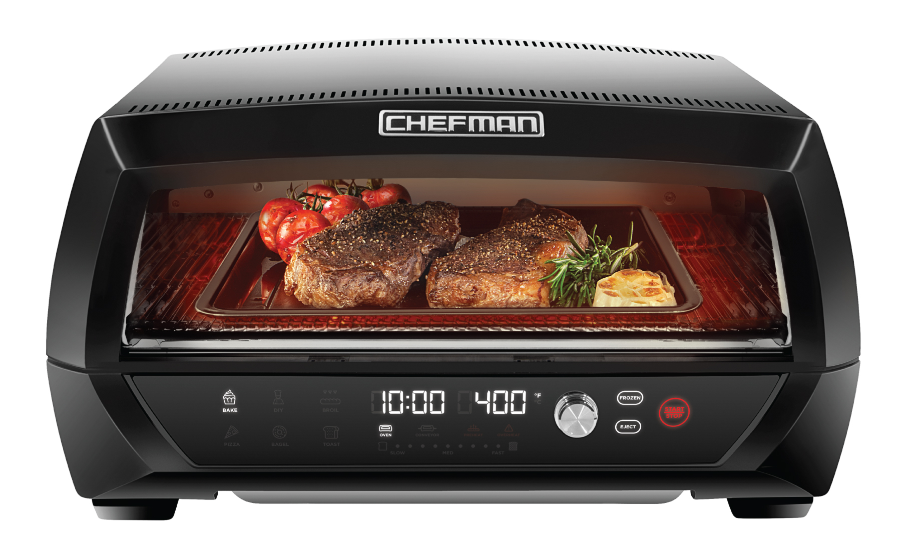 Chefman Food Mover Conveyor Toaster Oven, Stainless Steel - image 1 of 7