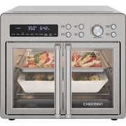 Chefman French Door 10-in-1 Toaster Oven Air Fryer, 26-Quarts, Fits 12-Inch Pizza – Stainless Steel deal from Walmart