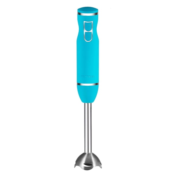 Chefman Immersion Stick Hand Blender, Stainless Steel Blade, Turquoise
