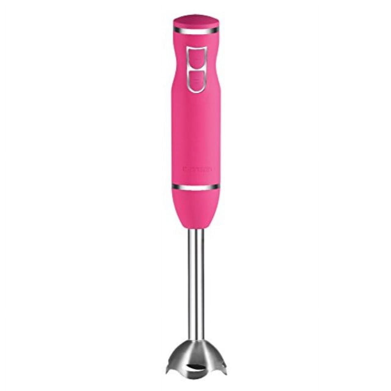 Chefman Electric Immersion Stick Hand Blender, Stainless Steel