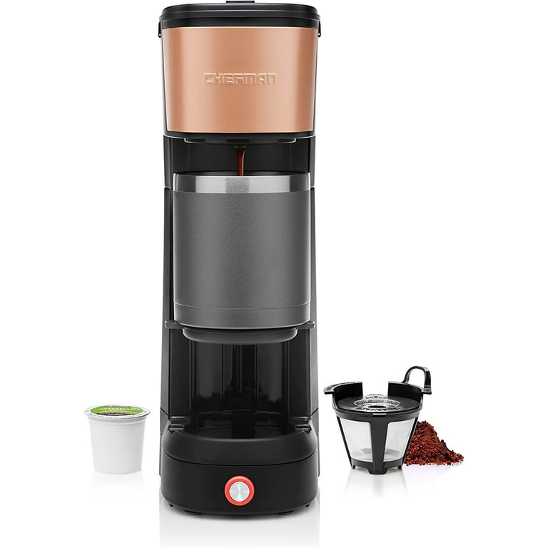 Chefman InstaCoffee Max Single Serve Coffee Maker K Cups or