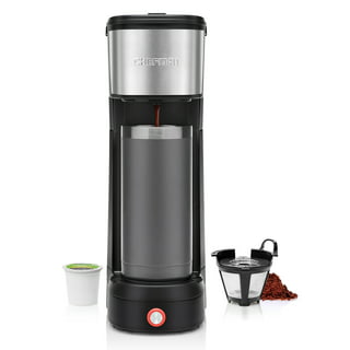 Chefman Square Stainless Steel Programmable Electric Coffee Maker