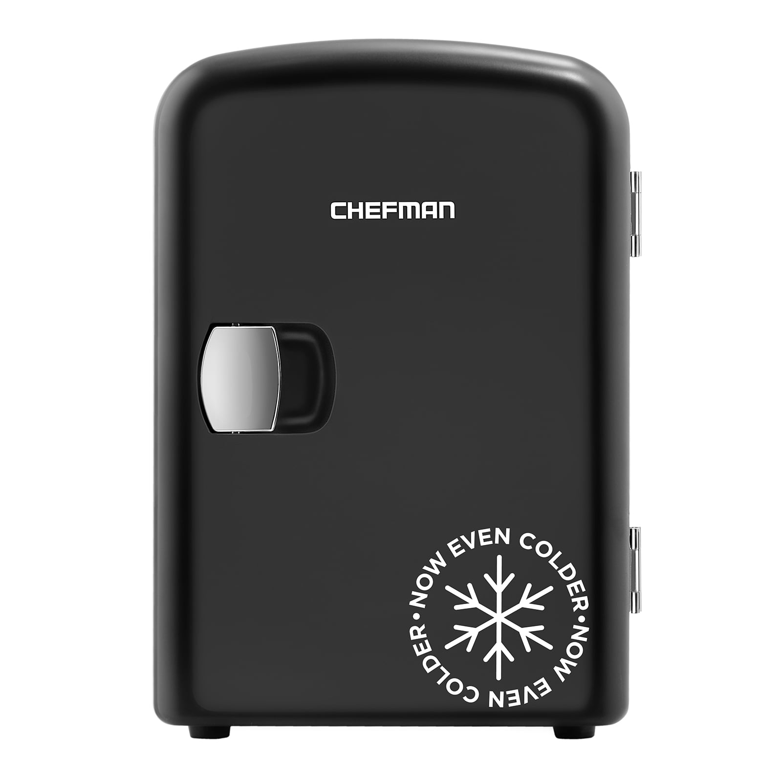 Chefman Mini ExtraCold Portable Personal Fridge, 4 Liter, Black